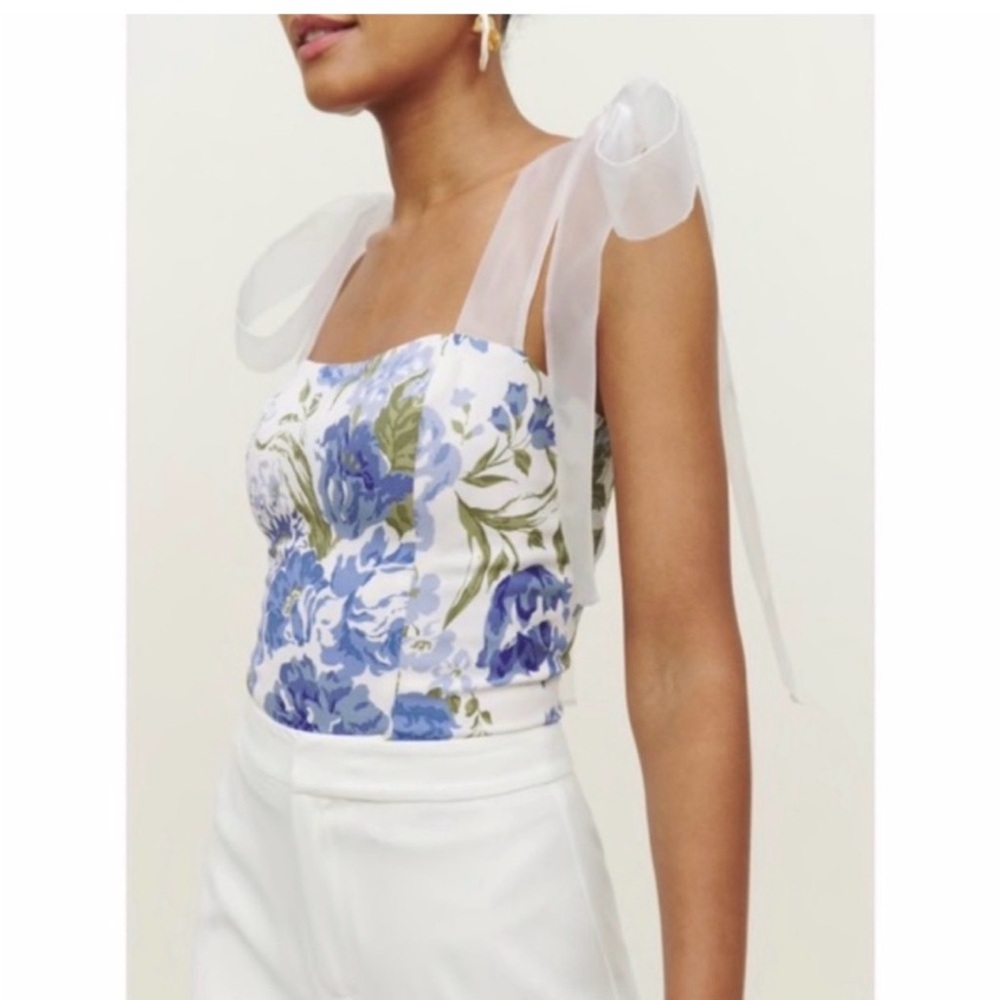 Reformation Floral Top
